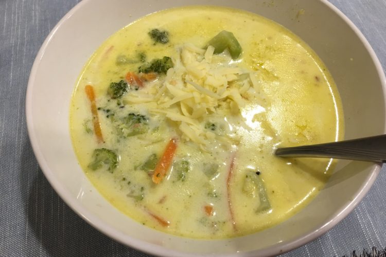 Broccoli Cheese Soup in the Instant Pot